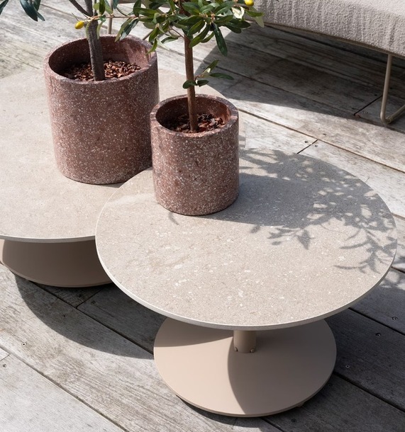 4SO Boaz ronde salontafel met keramisch blad (diverse afmetingen) - 0
